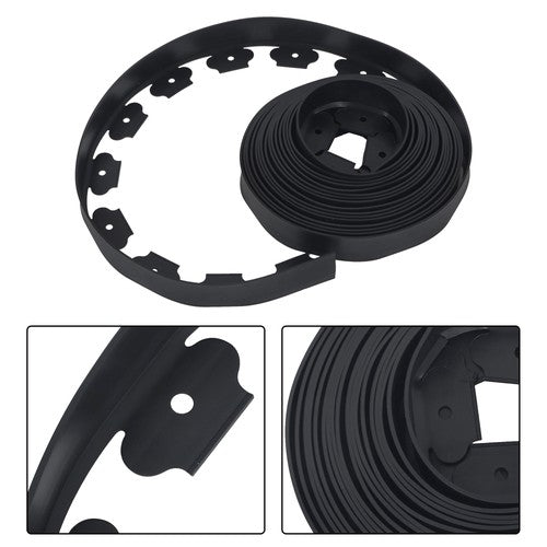 Solid Spare No-Dig Garden Edge 40 FT Lawn Border L-shaped Landscape Edging Border Kit