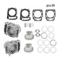 Solid Spare 420413116 Top End Cylinders Piston Gaskets Kit for Can-Am 1000 6X6 EFI 2014-2020