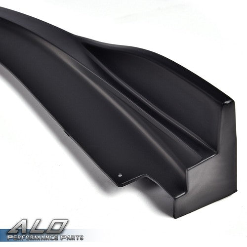 Solid Spare Front Bumper Lip Spoiler Black Fit For 2006-2007 Subaru Impreza WRX STI S204