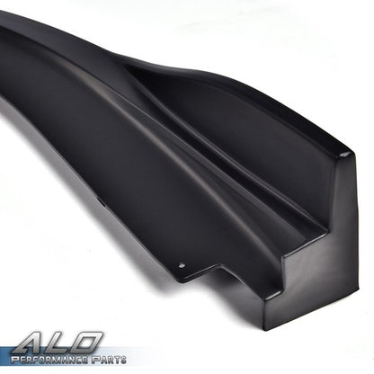 Solid Spare Front Bumper Lip Spoiler Black Fit For 2006-2007 Subaru Impreza WRX STI S204