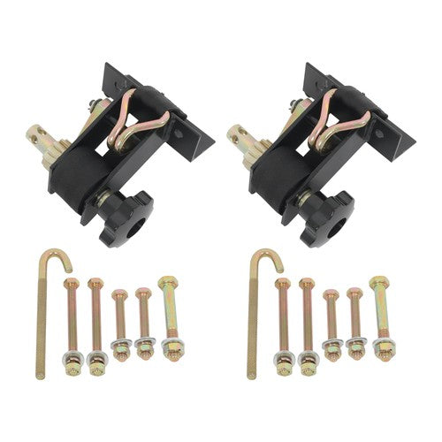 Solid Spare (2 Pack) 1.5in x 7.5ft Ladder Rack Ratchet Tie-Down Straps 2 Inch Round Tube