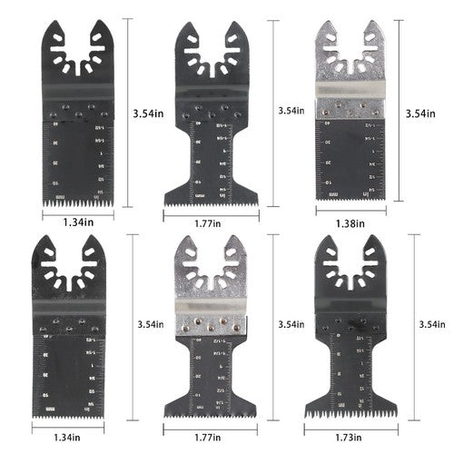 Solid Spare 48 Pcs Bi-metal Oscillating Multi Tool Saw Blade