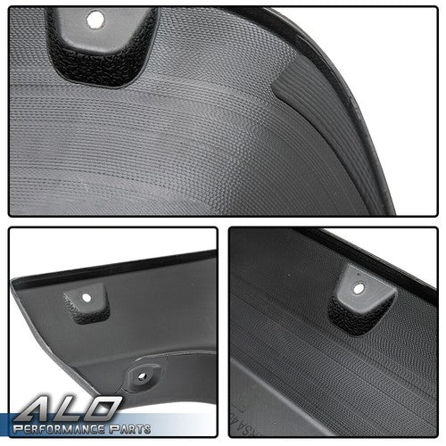 Solid Spare Fit For 14-18 Chevy Silverado 6.5'-8' Bed 4pcs Pocket Rivet Wheel Fender Flares