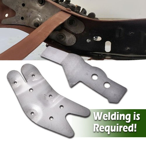 Solid Spare Fit For 1973-1987 Chevy GMC Truck Steering Box Frame Support Bracket Repair Kit