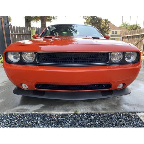 Solid Spare For Dodge Challenger 2008-2014 Black Front Lower Bumper Valance Air Dam Lip