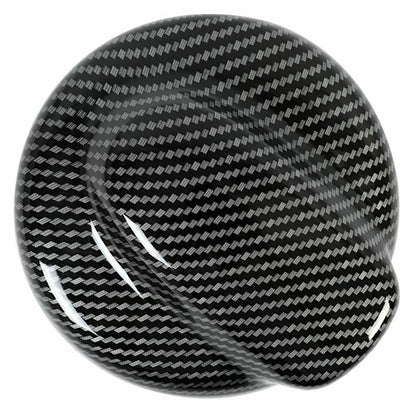 Solid Spare Carbon Fiber Style Gas Fuel Cap Cover Hat For MINI Cooper S R55 R56 R57 01-16