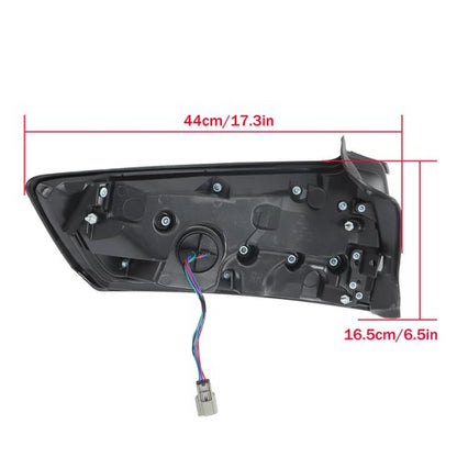 Solid Spare Right Tail Light For Ford Edge SE SEL 2019 2020 2021-2023 Lamp RH LED Red Rear