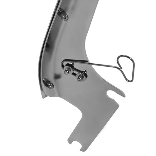 Solid Spare Clear Windshield W/ Bracket For 1994-2025 2009 Harley Touring Road King FLHRX