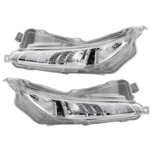 For 2015-2017 Toyota Camry XLE XSE LED Fog Light Sequential Turn Signal Lamp DRL