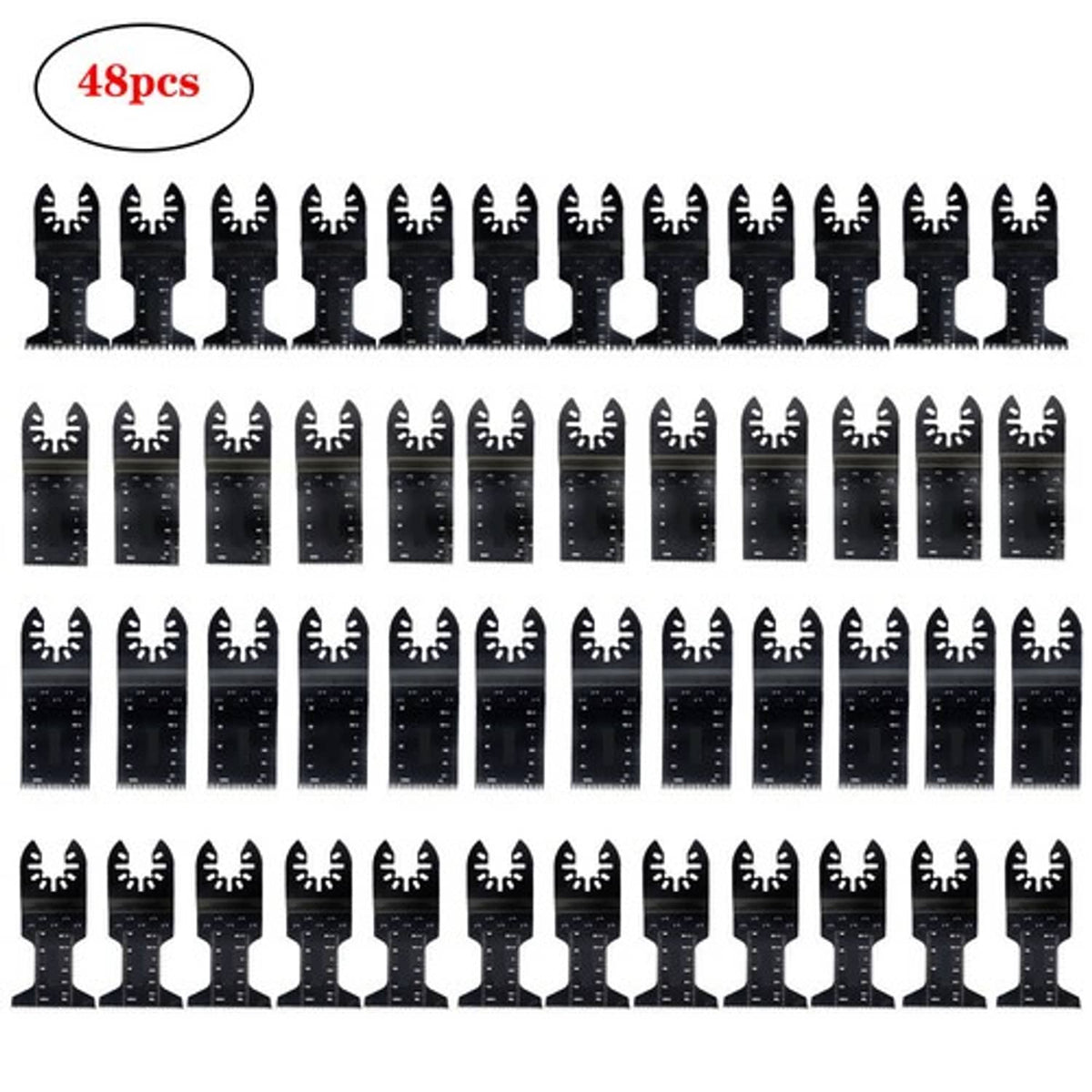 Solid Spare New Oscillating Multi Tool Saw Blade 48 Pc