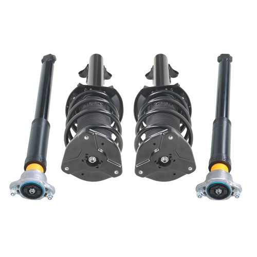 Solid Spare 4PCS Front Complete Struts Rear Shocks For Mercedes E350 2010-2014 RWD 501798019