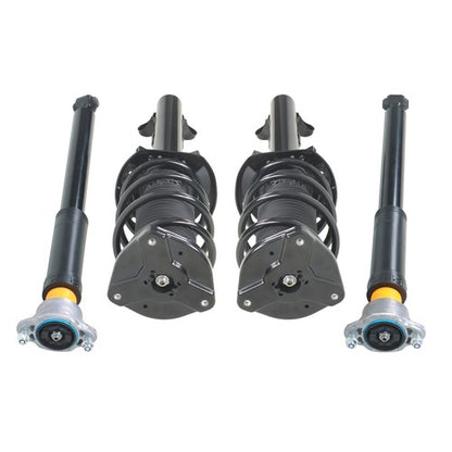 Solid Spare 4PCS Front Complete Struts Rear Shocks For Mercedes E350 2010-2014 RWD 501798019