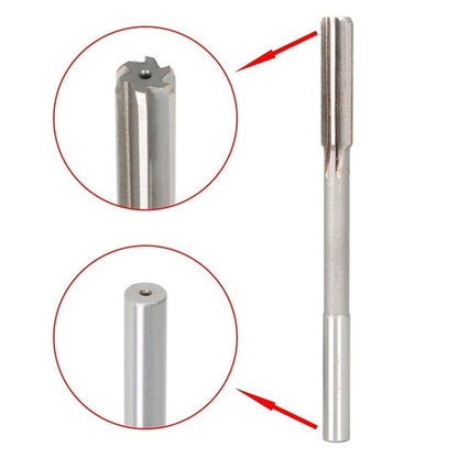Solid Spare 10Pcs Machine Reamer Set,HSS H7 Straight Flute Chucking Reamer Milling Cutter