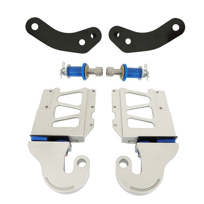 Solid Spare Engine Hood Hinge Pivot Bushing Kit Bolt KIt Assembly For Peterbilt 378 379