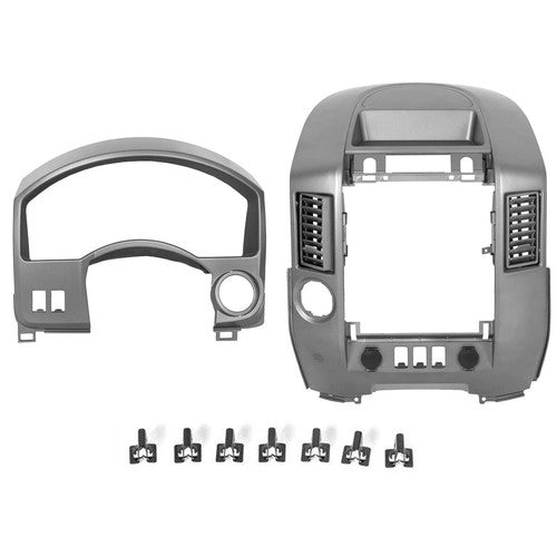 Solid Spare For 2004-2006 Nissan Titan Armada Instrument Cluster Dash Panel Dash Radio Bezel