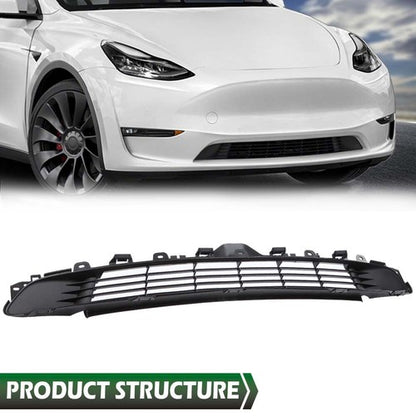 Solid Spare Fit For 2017-2022 Tesla Model 3 1085927-00-C Front Bumper Lower Grille Grill