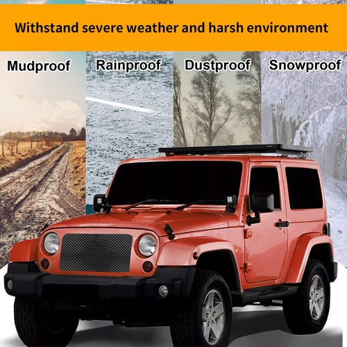 Solid Spare Gas Tank Skid Plate Fuel Tank For Jeep Wrangler JK 4WD 2-Door 2007-2018 for 794