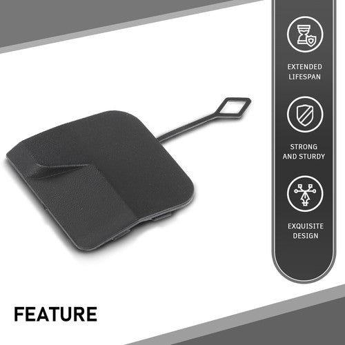 Solid Spare Fit For 2010-2016 Cadillac SRX Rear Bumper Tow Hook Eye Cover Cap 25777324