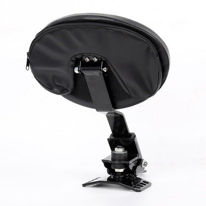 Solid Spare Plug In Driver Rider Backrest Pad Fit For Harley Street Electra Glide 1997-2024