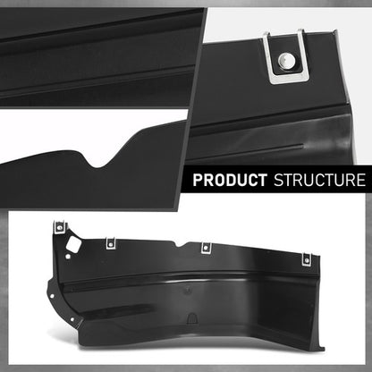 Solid Spare Front Fender Liner Splash Shield Left Side Fit For 2015-2018 Audi Q3 Quattro