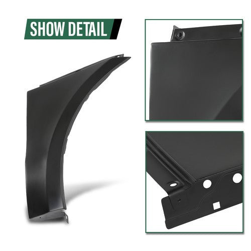 Solid Spare Aluminium Front Right Side Fender Fit For 2014-2023 Porsche Macan 95B821102DYGRV
