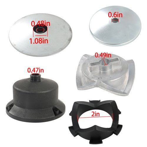 Solid Spare General Transmission RS800 Driven Pulley Kit GT79253 For Husqvarna 21549032 New