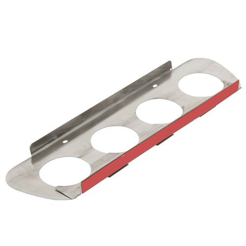 Solid Spare Stainless Steel Rear Lower Bumper Filler Panel For 2014-2019 C7 Corvette Z06