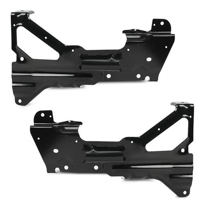 Solid Spare New Fit For 2016 2017 2018 Chevrolet Silverado 1500 Front Bumper Brackets Set