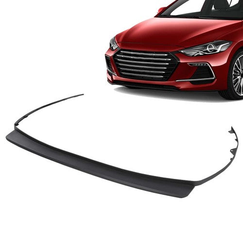 Solid Spare Fit For 2017-2018 Hyundai Elantra Sedan Front Bumper Grille Lower Deflector Lip