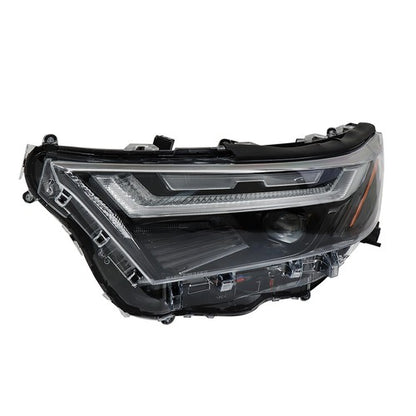 Solid Spare Headlight Single Projector For Toyota Rav4 2022-2023 Headlamp Driver Side Clear