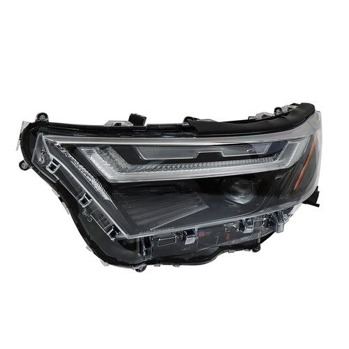 Solid Spare Headlight Single Projector For Toyota Rav4 2022-2023 Headlamp Driver Side Clear