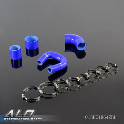 Solid Spare Fit For 99-00 Subaru Impreza VERS 5-6 GC8 EJ20 Blue Silicone Intercooler Hose