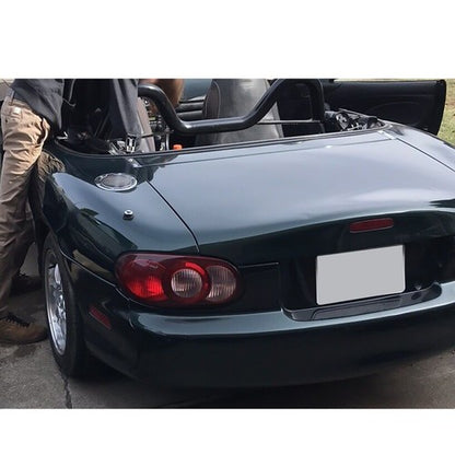 Solid Spare Stainless Steel Polishing Euro Style Roll Bar For 1990-2005 Mazda Miata MX5