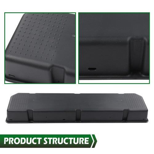 Solid Spare Fit For 19-23 Ram 1500/2500/3500 Rear Truck Bed Storage Cargo Organizer