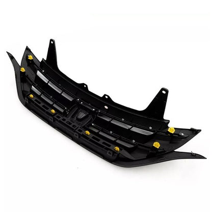 Front Bumper Upper Grille Grill w/Chrome Trim Fit 2012 2013 2014 Honda CRV CR-V