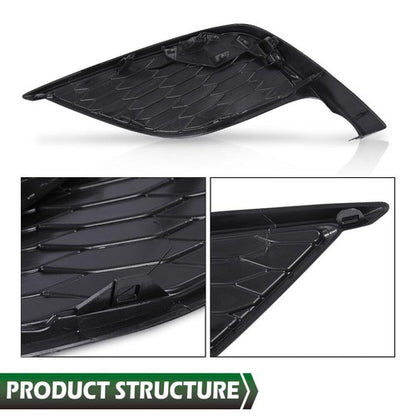 Solid Spare Fit For 21-24 Toyota Camry SE XSE Front Bumper Insert Fog Light Cover Left+Right