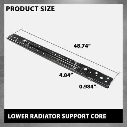 Solid Spare Lower Radiator Support Core Fit For 2013-2020 Ford Fusion Lincoln MKZ GS7Z16138A