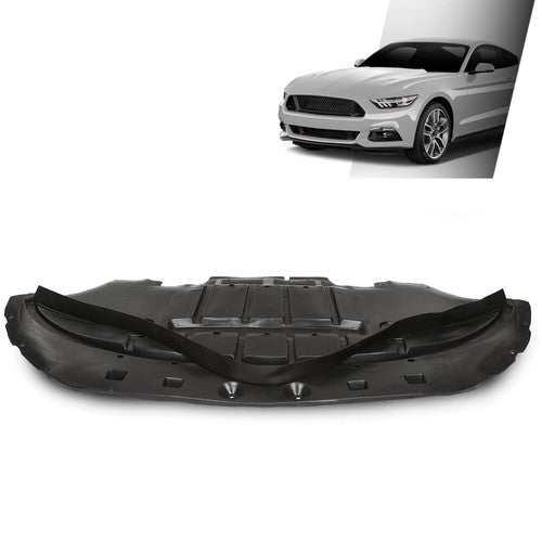 Solid Spare Fit For Ford Mustang 2015 2016 2017 Under Engine Splash Shield Radiator Cover