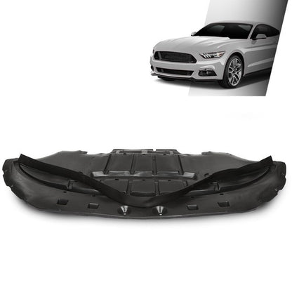 Solid Spare Fit For Ford Mustang 2015 2016 2017 Under Engine Splash Shield Radiator Cover