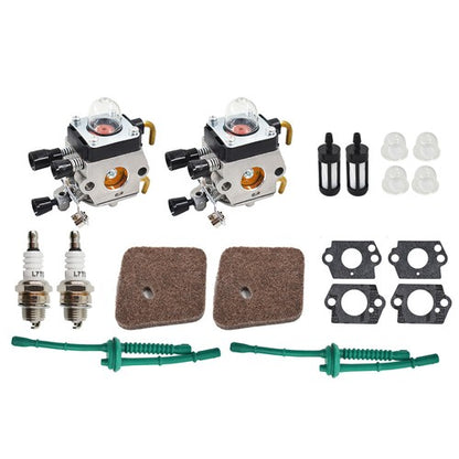 Solid Spare 2PCS Carburetor For STIHL FS85 FS75 FS80 FC75 FC85 HL75 FS55 SP85 C1Q-S186A