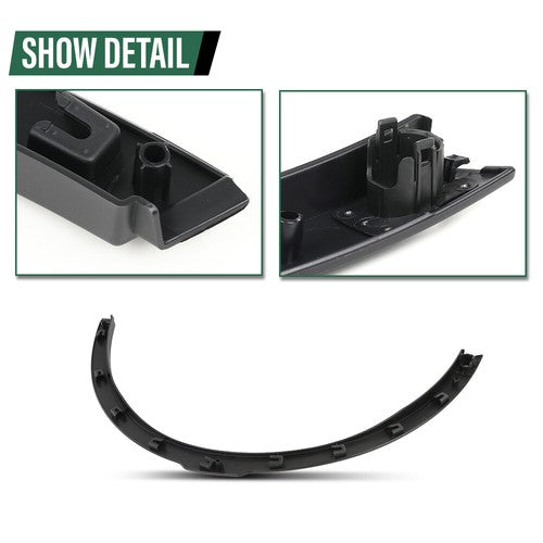 Solid Spare Fit For 2014-2018 Range Rover Evoque Front Right Fender Trim w/ Sensor Hole