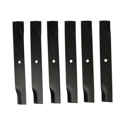 Solid Spare For Hustler Z XR7 Super Z 54 XR-7 797696 601124 6 Pack Lawn Mower Blade 54"