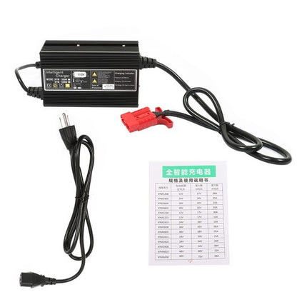 Solid Spare Floor Scrubber Battery Charger 24V with SB50 Style RED Connector 10 Amp