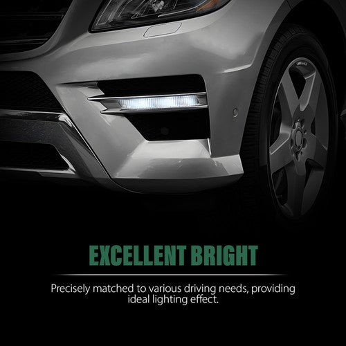 Solid Spare Fit For 13-15 Benz W166 ML/GL X204 GLK LED Daytime Running Light Fog Lamp Left
