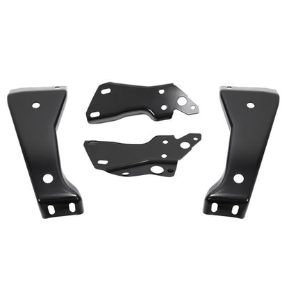 Solid Spare For Chevrolet/GMC C1500 K1500 88-00 Rear Bumper Inner Outer Bracket Mounting Set