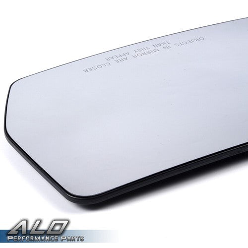 Solid Spare Fit For 11-14 Ford F-150 Pickup Left Driver Side View Power Mirror Glass