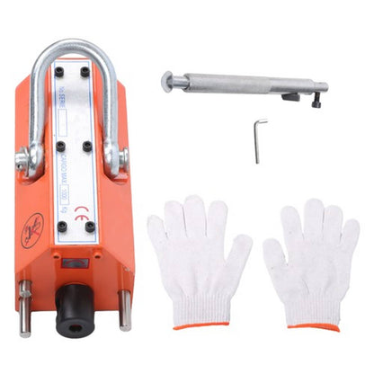 Solid Spare Neodymium Hoist 2200Lbs/1000kg Magnetic Lifter Lifting Magnet 2 Safety Factor