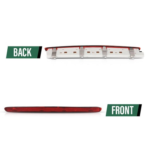 Solid Spare LED Third Brake Stop Light Red Fit For 2001-2007 Mercedes Benz C-Class W203