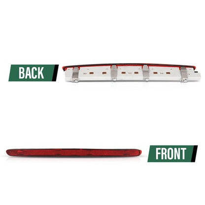 Solid Spare LED Third Brake Stop Light Red Fit For 2001-2007 Mercedes Benz C-Class W203