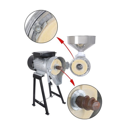 Solid Spare 1500W 110V Electric Grain Mill Grinder Dry & Wet Grinder For Corn Wheat Cereal